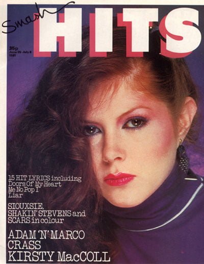 The cover of Smash Hits, 1981